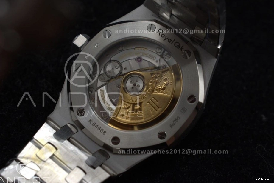 37mm Grey SS on Textured 15454 SS APSF Frosted Oak Edition Super 1:1 Bracelet SA3120 Dial Royal Best Clone Lightweight 1031 0429